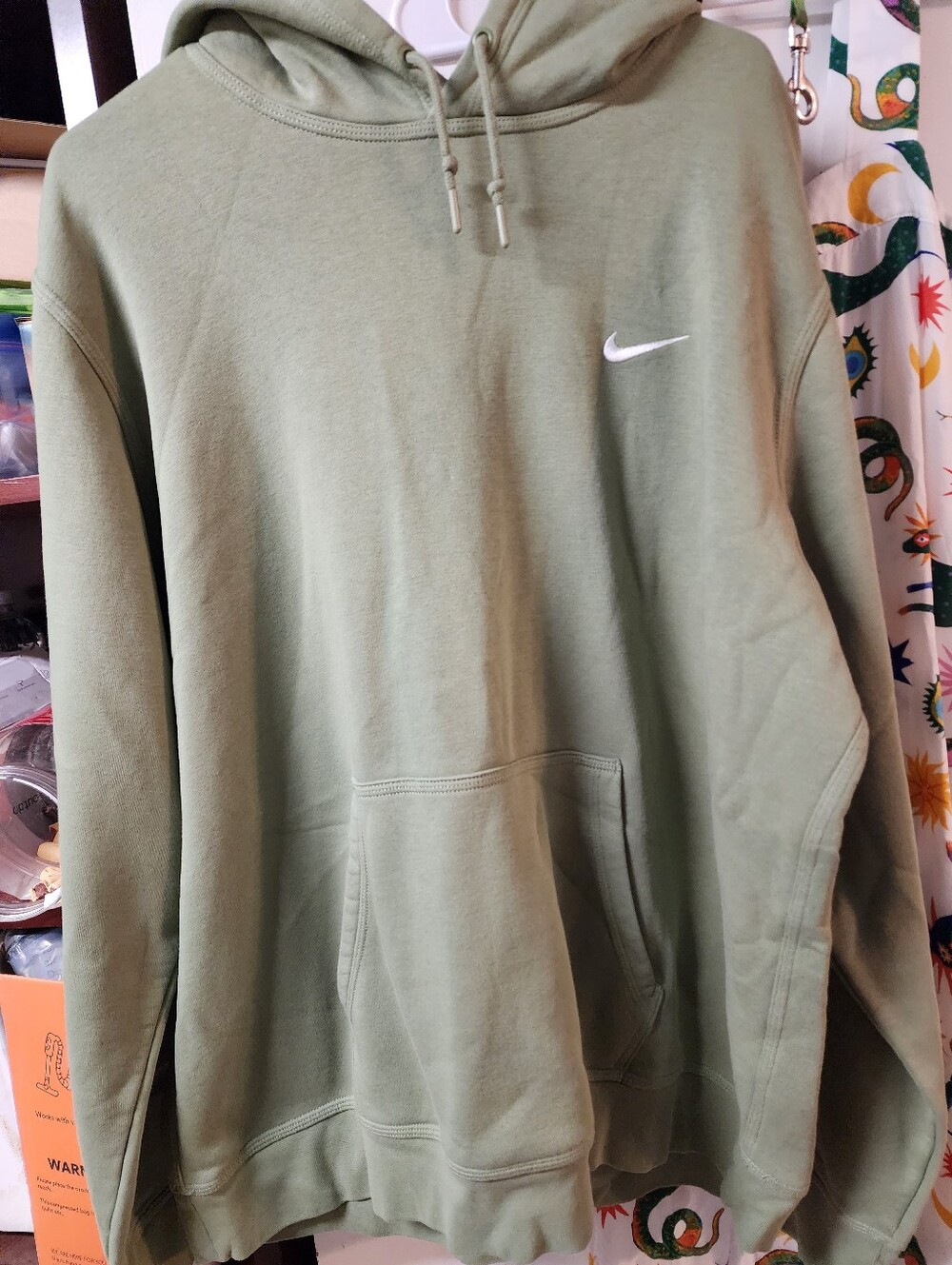 Nike Club Fleece Swoosh Hoodie Mens 2XL